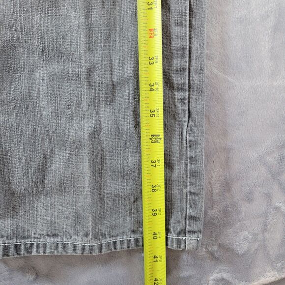 5ive Jungle & Co Jeans Men's 34 Relaxed‎ Fit Baggy Wide Denim VTG Y2K 34x29 - Picture 11 of 12